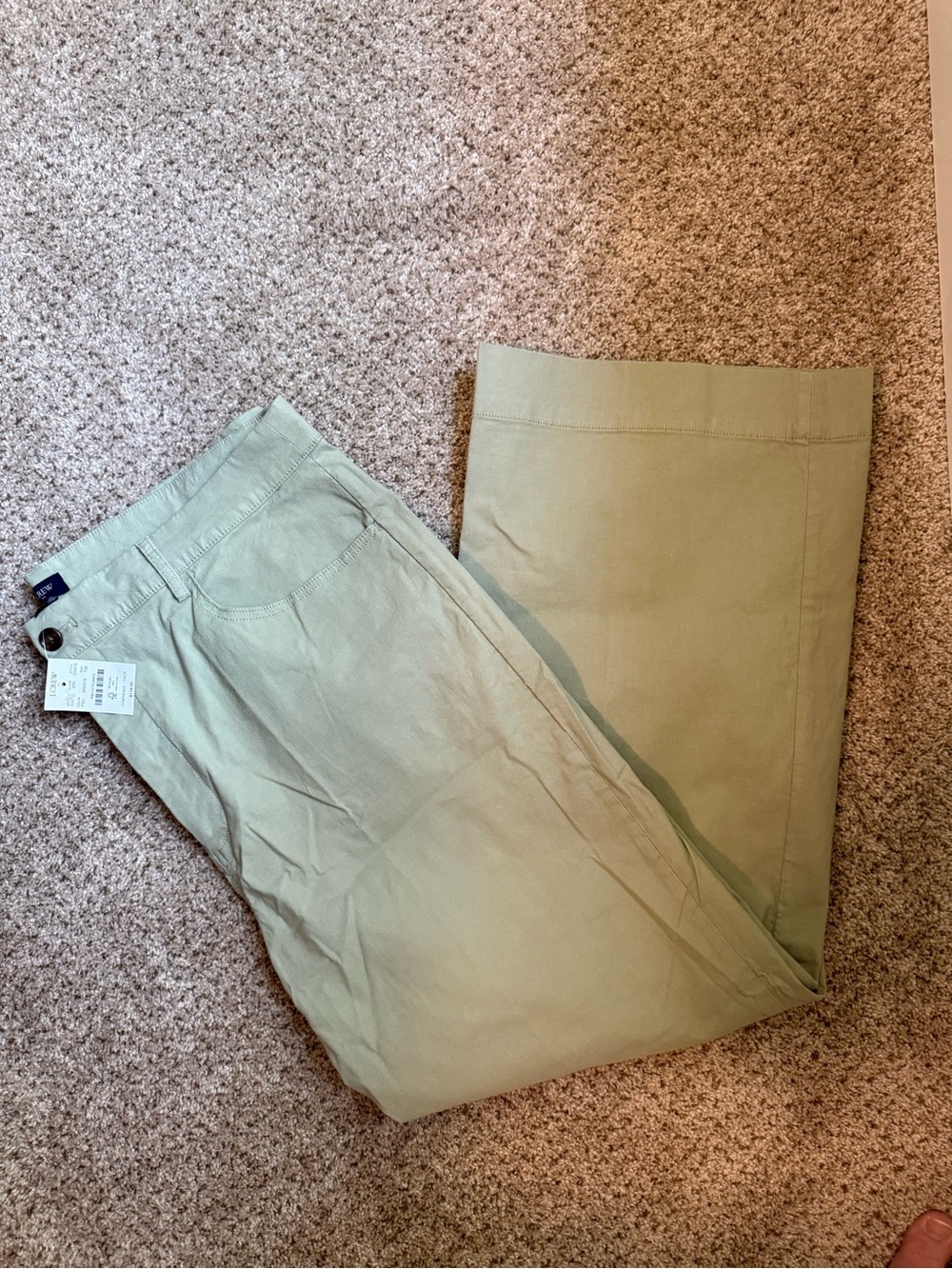 J Crew Wide Leg Crop Pant